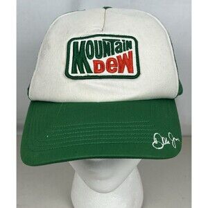 Dale Earnhardt Jr Mountain Dew No. 88 Chase Authentics Snap Back Trucker Hat Cap